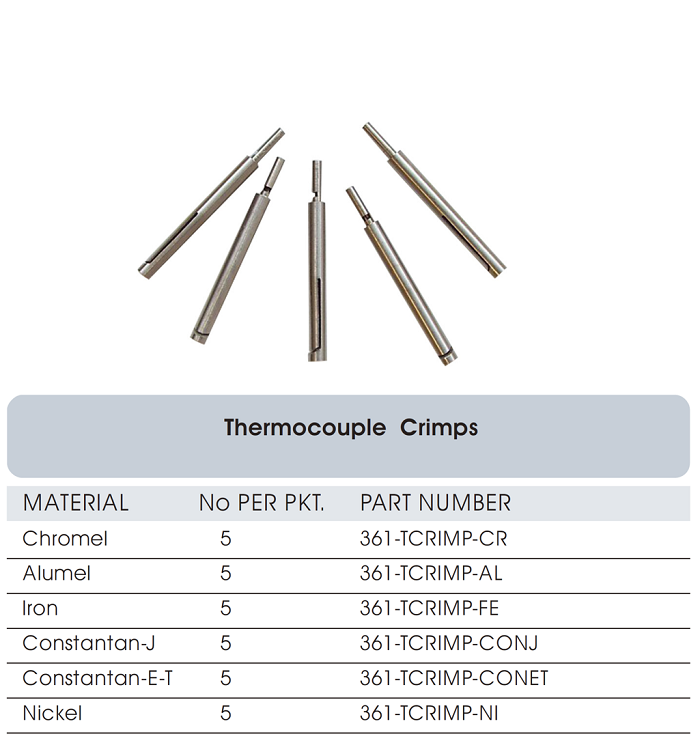 allectra熱偶插針類型 allectra熱偶插針類型