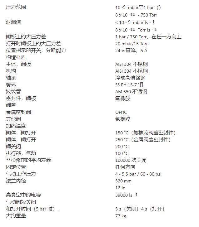 氣動超高真空插板閥 氣動超高真空插板閥
