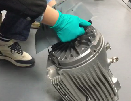 移開nXDS6i渦旋泵風扇 移開nXDS6i渦旋泵風扇