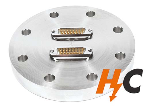 Allectra高電流版Sub-D真空饋通 Allectra高電流版Sub-D真空饋通