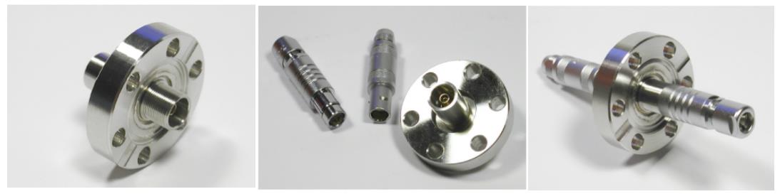 Allectra三同軸真空饋通-feedthrough 243-TRIAX-C16-SET Allectra三同軸真空饋通-feedthrough 243-TRIAX-C16-SET