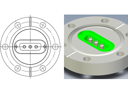 3針功率插針 3針功率插針
