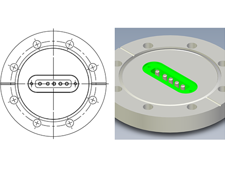5針功率插針 5針功率插針