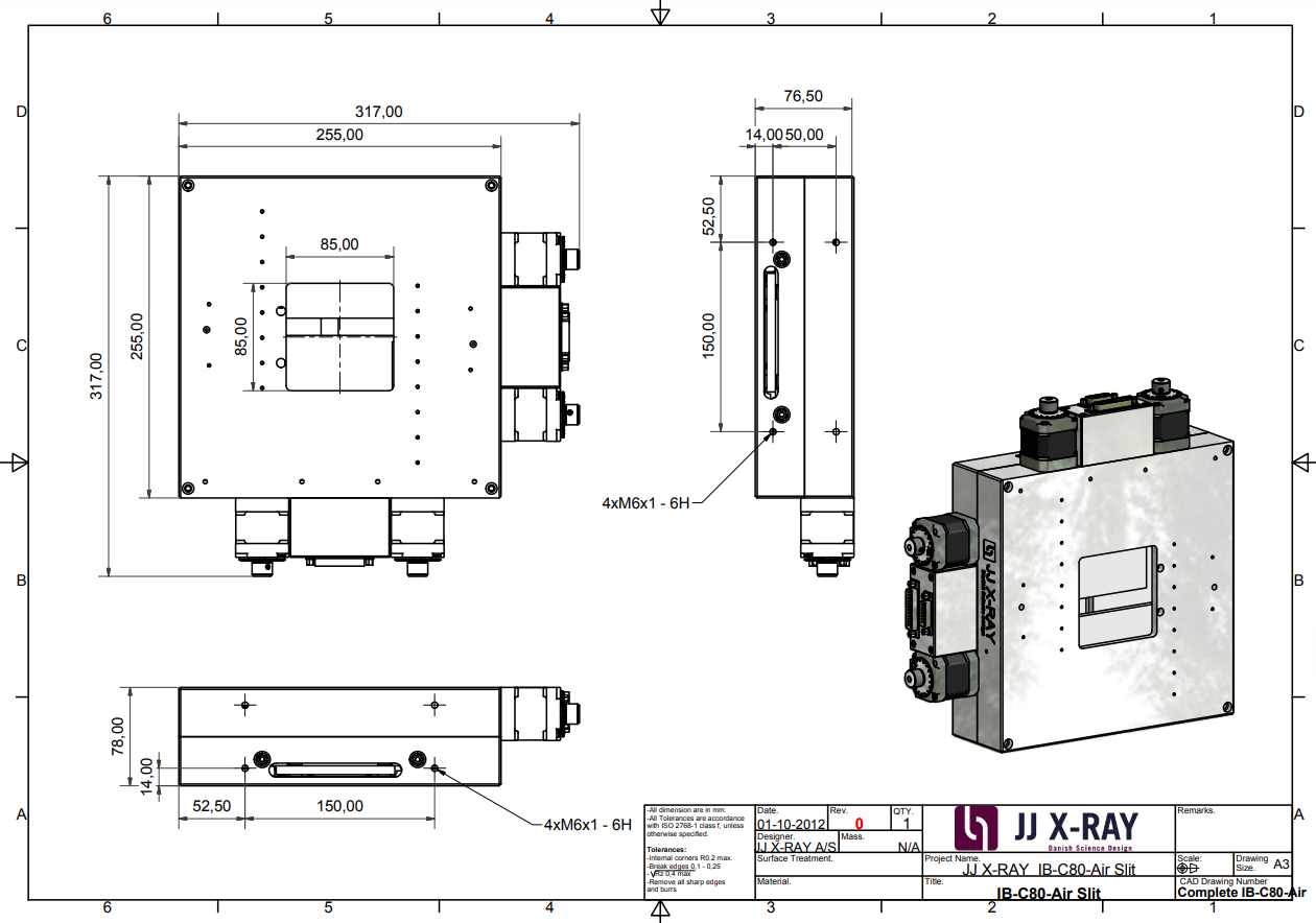 空氣狹縫 IB-C80-AIR產(chǎn)品尺寸 空氣狹縫 IB-C80-AIR產(chǎn)品尺寸