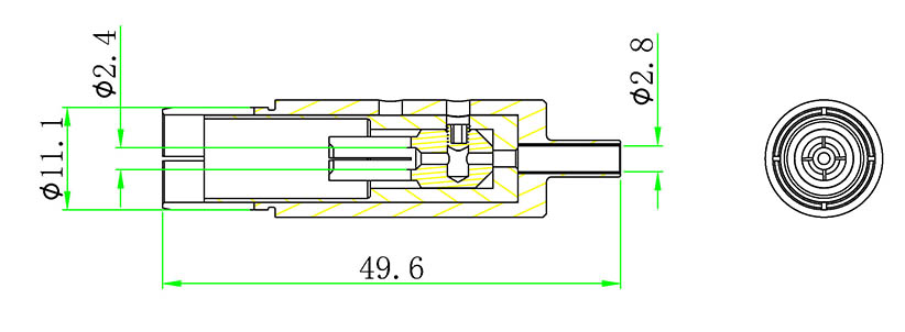 SHV真空連接器及線纜尺寸