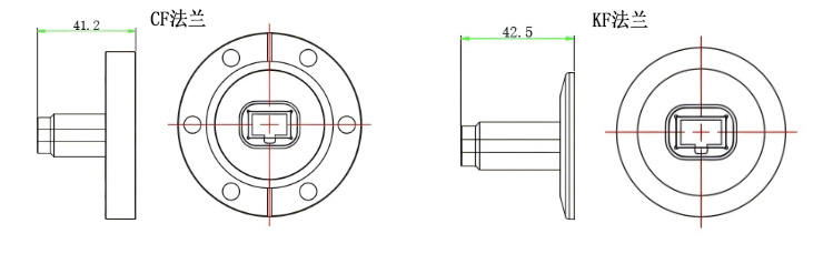 RJ45E數據傳輸饋通尺寸